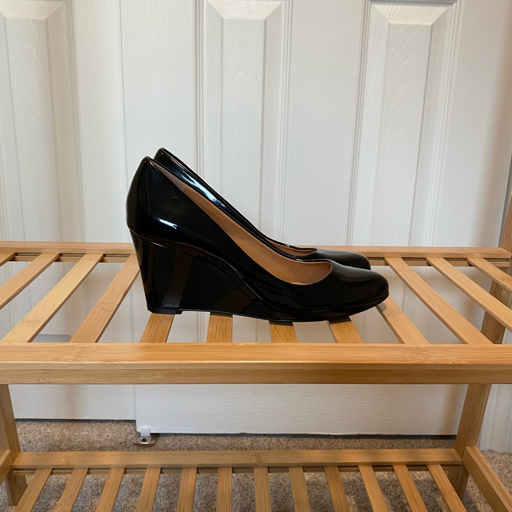 Jcrew Patent Leather Wedges